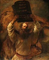 Moïse avec les tables de la loi