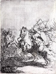 Un Combat de Cavalerie