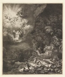 Annonciation aux bergers, 1634