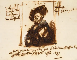 Baldassarre Castiglione, esquisse du portrait