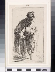 Mendiant avec une jambe de bois, c.1630