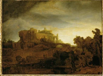Château au crépuscule ...