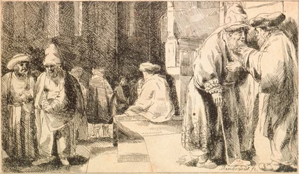 Juifs à la synagogue