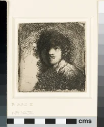 Autoportrait tête nue : buste, c.1629