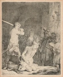 La décapitation de Jean-Baptiste, 1640