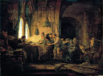 La parabole des ouvriers dans la vigne - 1637