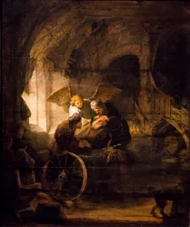 Tobias guérit son père aveugle