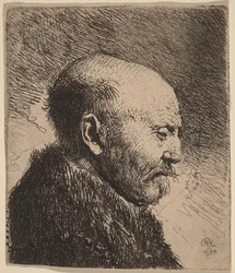 Un Homme Chauve de Profil (Le Père de l