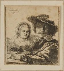 Un peintre et sa femme