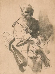 Une étude, 17ème siècle, 1906