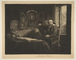 Abraham Francen, apothicaire, vers 1656