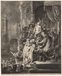 Le Christ devant Pilate : Grande Planche