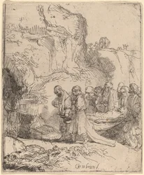 Christ Porté au Tombeau