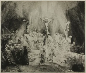 Christ crucifié entre les deux voleurs : "Les Trois Croix"