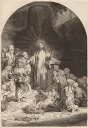 Christ Prêchant et Guérissant Fragment de l
