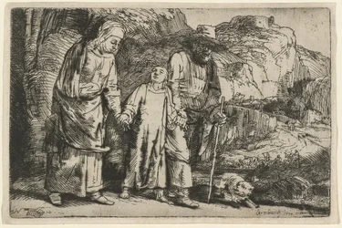 Le Christ revenant du Temple avec ses parents