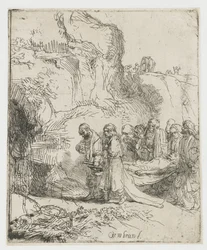 Christ porté au tombeau