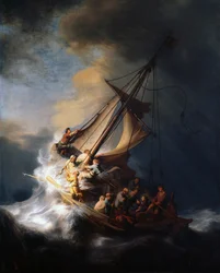 Christ dans la tempête sur le lac de Galilée, 1633