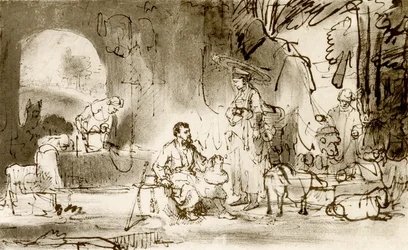 Éliézer et Rébecca au puits