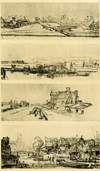 Quatre études de paysage