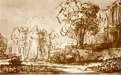 Dieu le Père apparaît à Abraham