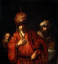 Haman reconnaît son destin David et Urie