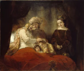 Jacob bénissant Éphraïm et Manassé, 1656