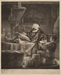 Jan Uytenbogaert, « Le peseur d