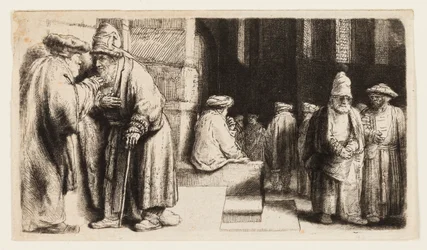 Juifs dans la synagogue