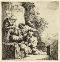 Le manteau de Joseph apporté à Jacob