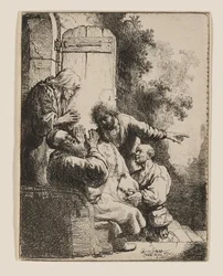 Le manteau de Joseph apporté à Jacob