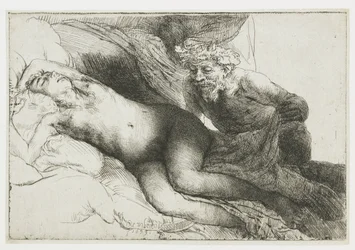 Jupiter et Antiope (la grande planche)