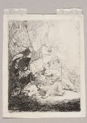 Une petite chasse au lion (avec deux lions)
