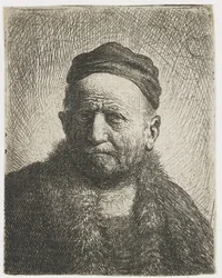 Homme portant un bonnet : buste (le père de l