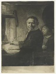 Portrait de Lieven Willemsz van Coppenol, surnommé « Le petit Coppenol »