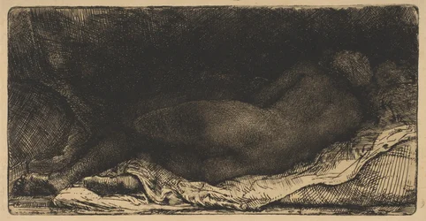 Femme nue allongée