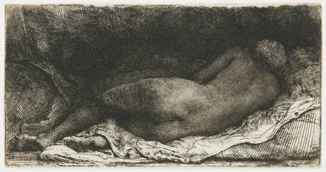 Femme nue allongée