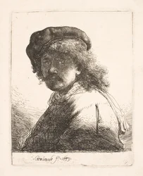 Rembrandt, coiffé d