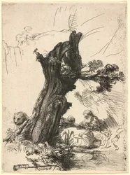 Saint Jérôme à côté d