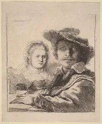 Autoportrait avec Saskia