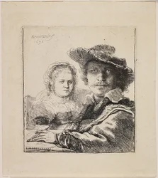 Autoportrait avec Saskia