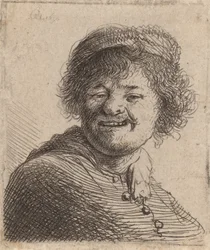 Autoportrait en riant, 1630