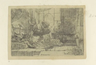 La Sainte Famille avec le chat et le serpent