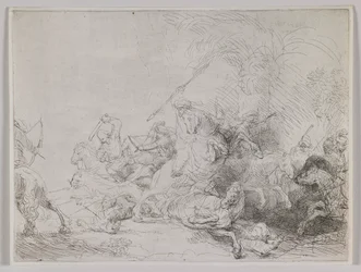 La grande chasse au lion