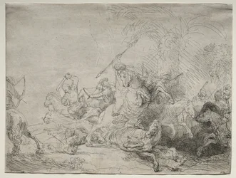 La grande chasse au lion
