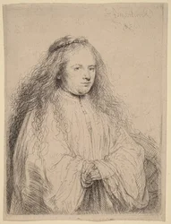 La petite mariée juive (Saskia dans le rôle de sainte Catherine)