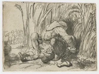Le Moine dans le champ de maïs