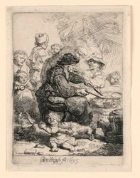 La femme aux crêpes