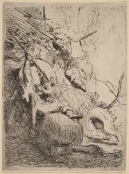 La chasse au petit lion (avec un lion)