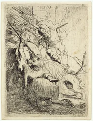 La petite chasse au lion (avec un lion)